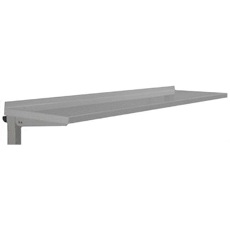 Painted Metal Shelf, 12 x 72"